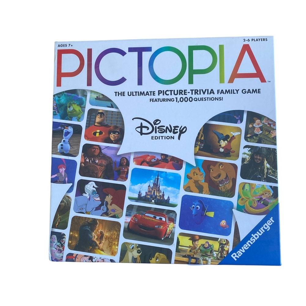 Ravensburger Disney Pictopia-The ultimate picture-trivia family game!